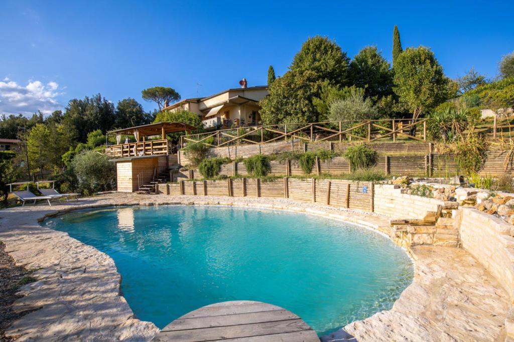 Toscana Da Sogno A Villa Allegria Сиена Экстерьер фото